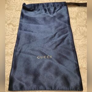 Navy‎ Blue Satin Dust Bag For Gucci Glasses